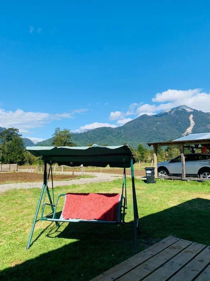 Cabana Del Campo Hornopiren Exterior foto